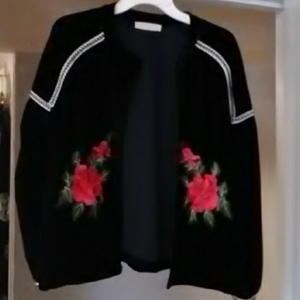 Velvety Black Jacket
